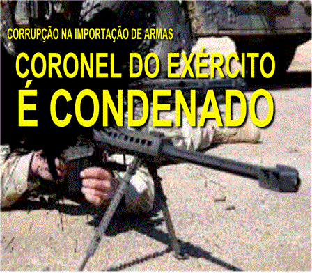 A Arma do Sniper do Rio de Janeiro 