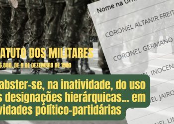 Associações de veteranos do Rio prometem desfilar na Vila Militar