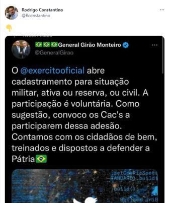 Exército Brasileiro 🇧🇷 on X: Whatsapp do EB! Cadastre nosso