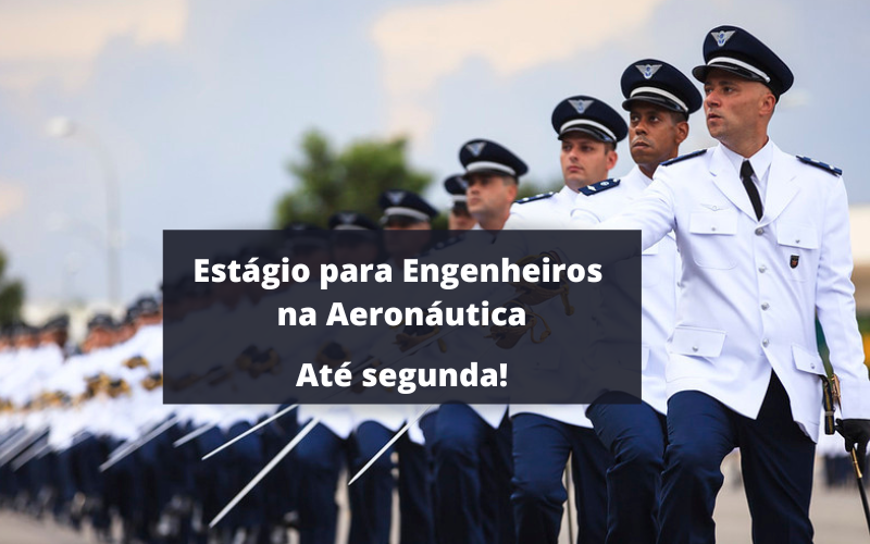 Est gio na Aeron utica para engenheiros s at segunda Sal rio