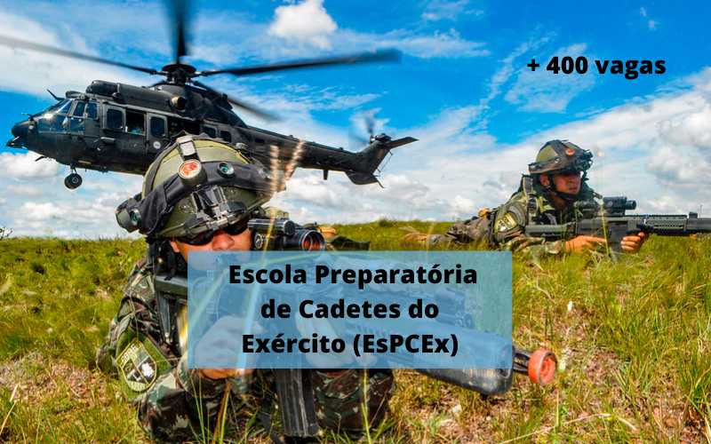 Concurso EsPCEx 2022 lança edital com 440 vagas para cadetes do Exército  Brasileiro - Papo Carreira - Diário do Nordeste