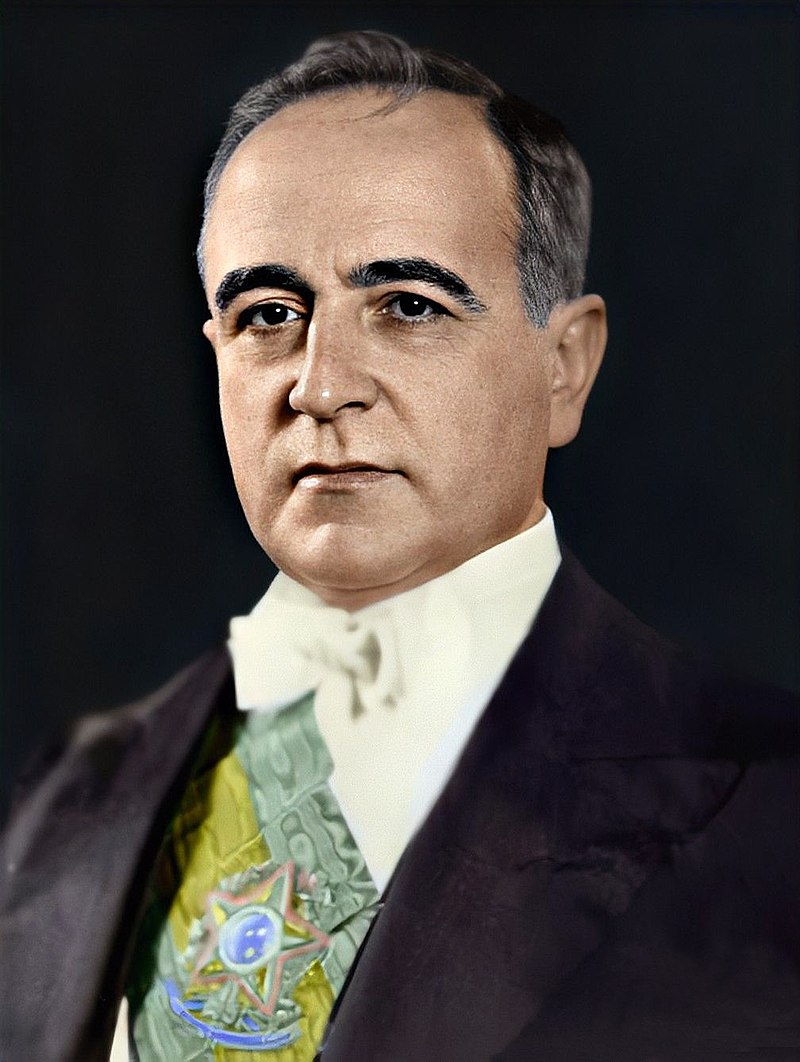 Retrato oficial de posse de Getlio Vargas como presidente em 1930