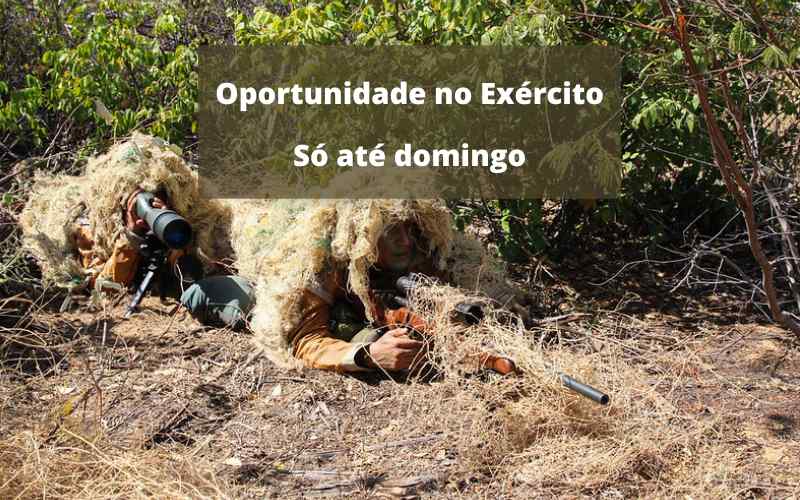 Só até esta Sexta! Exército Brasileiro está com vagas abertas sem concurso  para dezenas de profissões até o dia 5 de maio - Revista Sociedade Militar