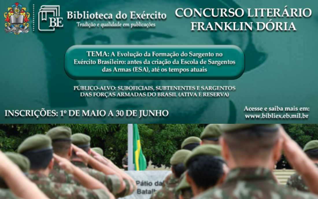 Exército Brasileiro - Entre em ação! Seja um Sargento do Exército.  Inscrições abertas, acesse: www.esa.ensino.eb.br