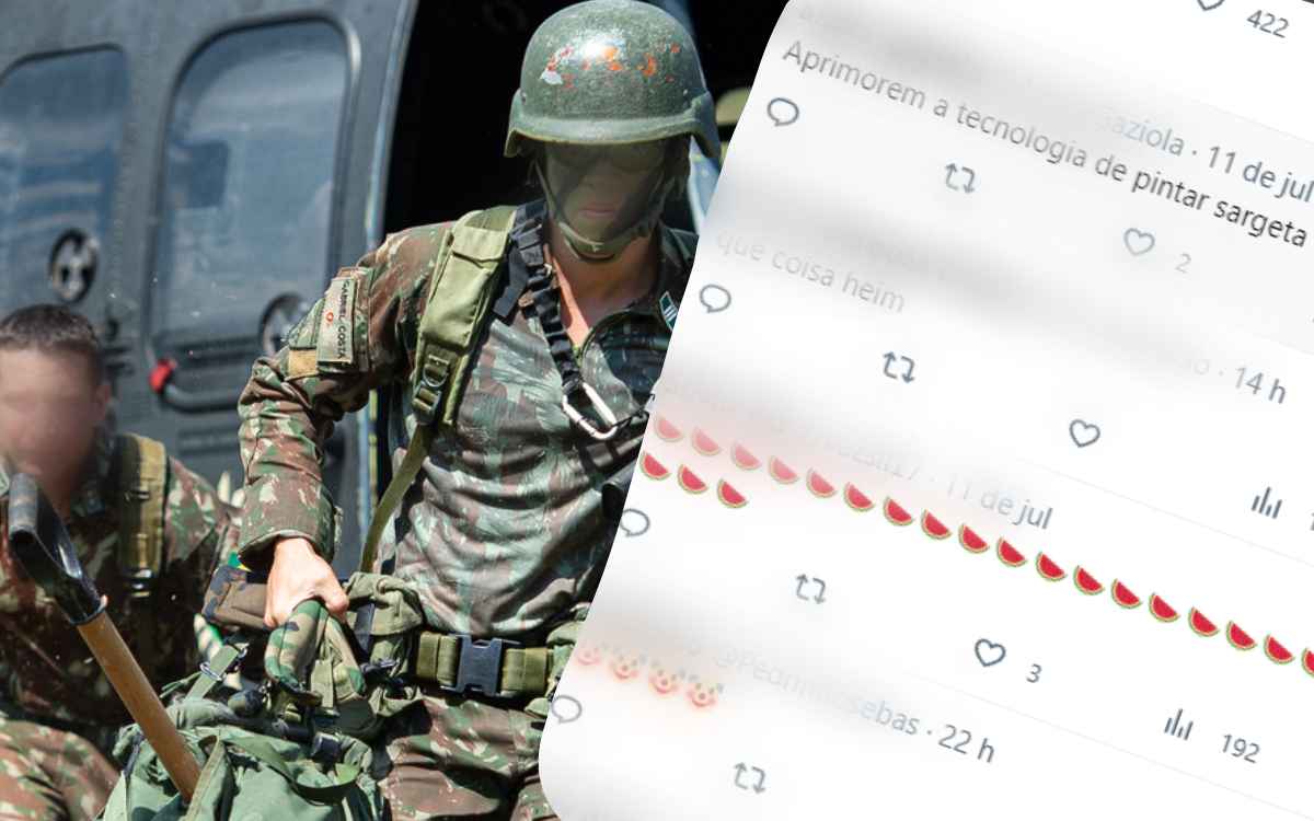 Exército recebe mais mensagens negativas que positivas, Brasil