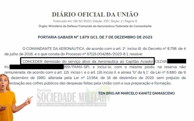 Debandada de oficiais da For a A rea aviadores engenheiros e