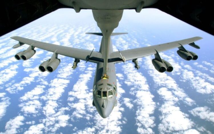 Bombardeiro B-52 da Força Aérea dos Estados Unidos da América