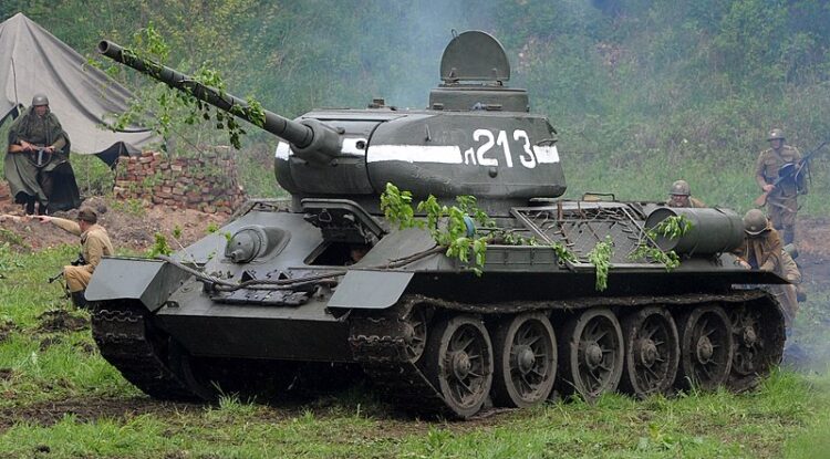 O incrível T-34 russo. Foto: Divulgação