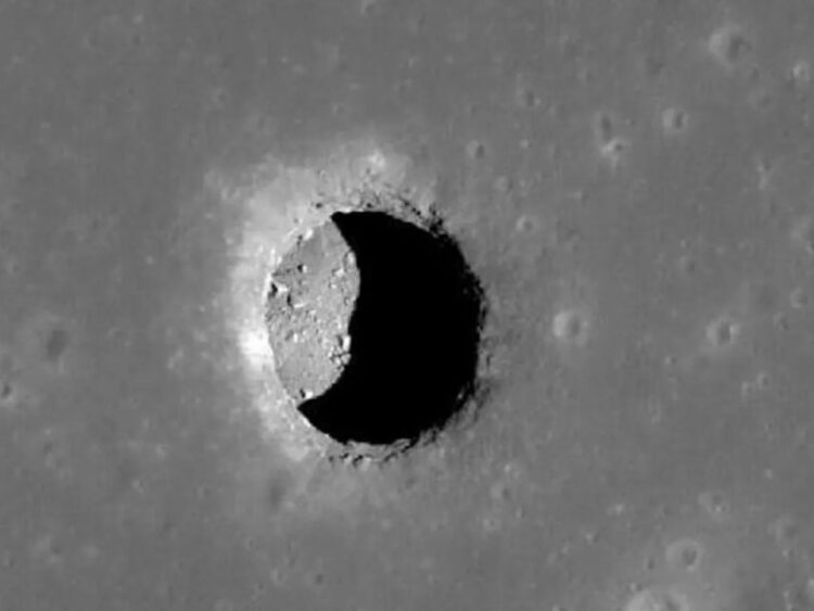 super caverna na lua pode abrigar a humanidade