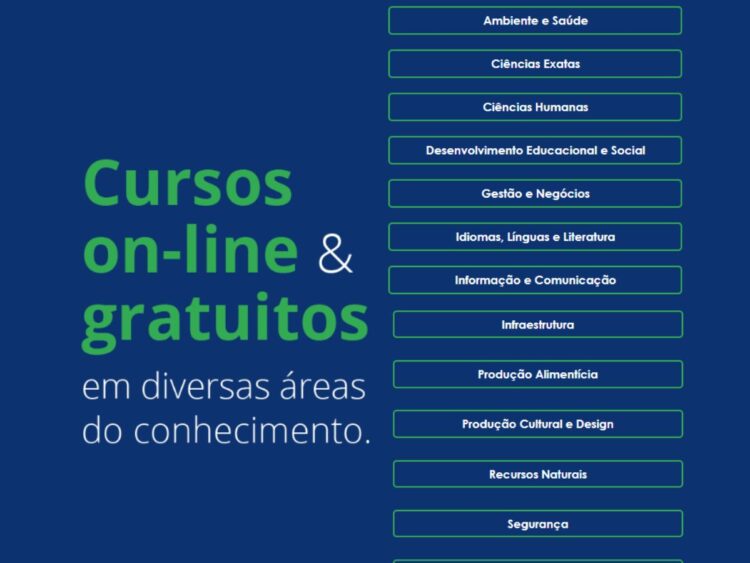 Mec oferece muitos cursos gratuitos