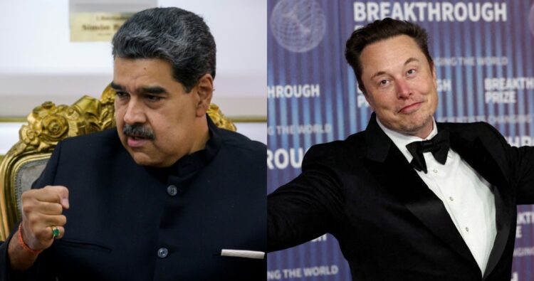 O bilionário e o presidente: Musk aceita combate desafiador de Maduro. Foto: Reprodução