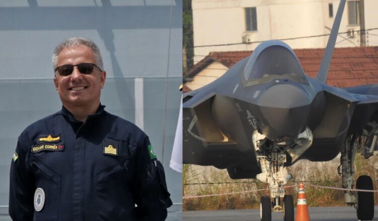 diretor de inteligência da marinha envolvido em caso sobre F-35 dos EUA