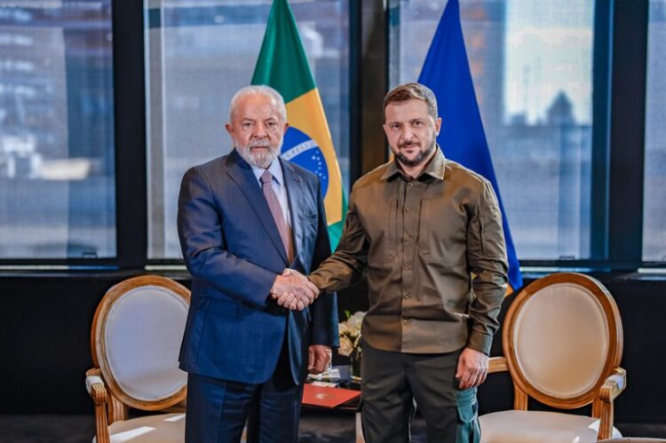 Tensão diplomática: Zelensky explode contra neutralidade brasileira no conflito com a Rússia. Foto: Ricardo Stuckert/PR