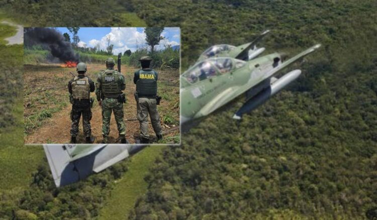 Forca Aérea Brasileira intercepta helicóptero ilegal na Amazônia e reforça controle rigoroso sobre o espaço aéreo na região