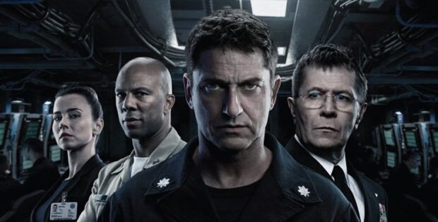 Fúria em Alto Mar: Thriller com Gerard Butler é repleto de cenas realistas. 